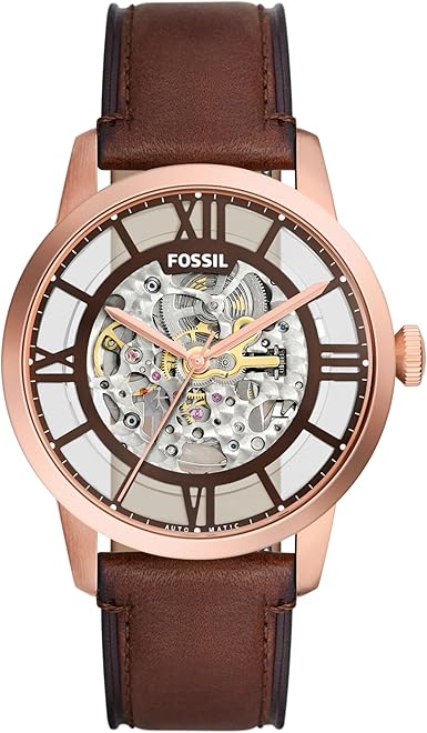 フォッシル　FOSSIL タウンズマン　腕時計　時計　自動巻き時計 Amazon.co.jp: Fossil メンズ タウンズマン ステンレススチール